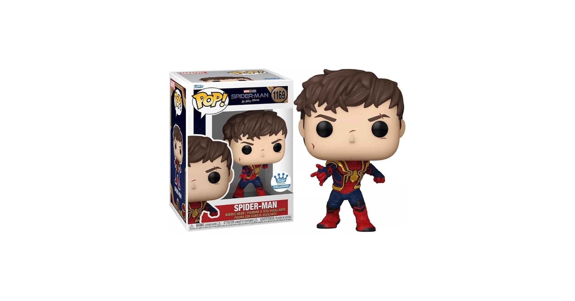 funko POP 1169 スパイダーマン　1155 スパイダーマン　2点 Amazon.com: Funko Spider-Man (Unmasked) - Spider-Man: No Way